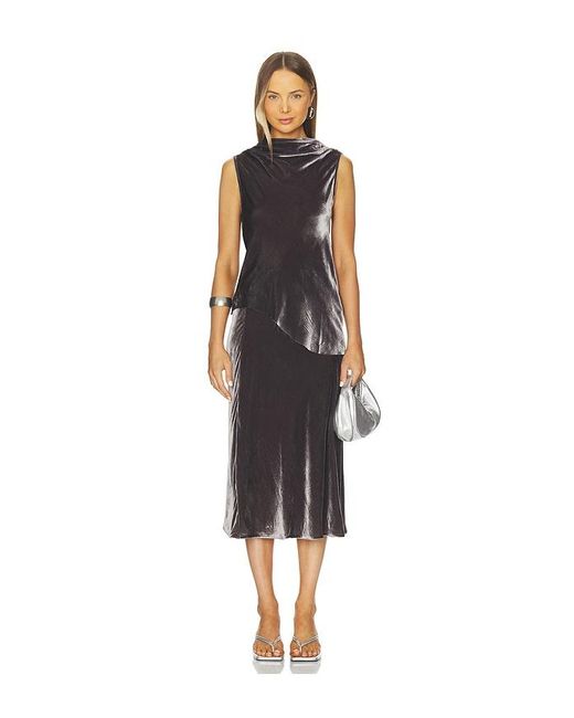 Marques'Almeida Black Bias Midi Skirt