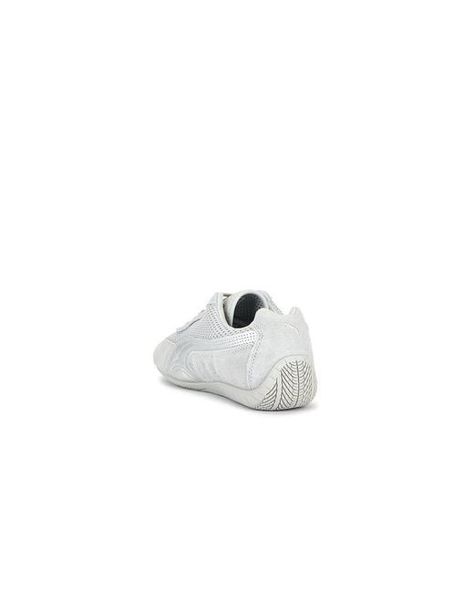 PUMA White Speedcat Premium Sneaker