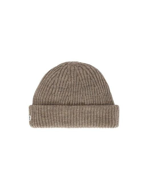 NN07 Beanie Rib in Brown für Herren