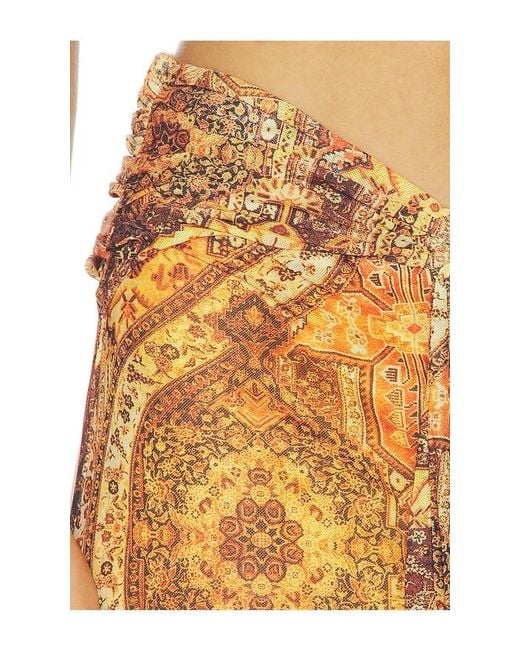 Runaway the Label Multicolor Skylar Ruched Maxi Skirt