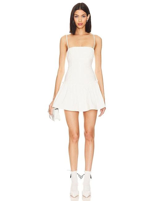 MAJORELLE White Carly Mini Dress