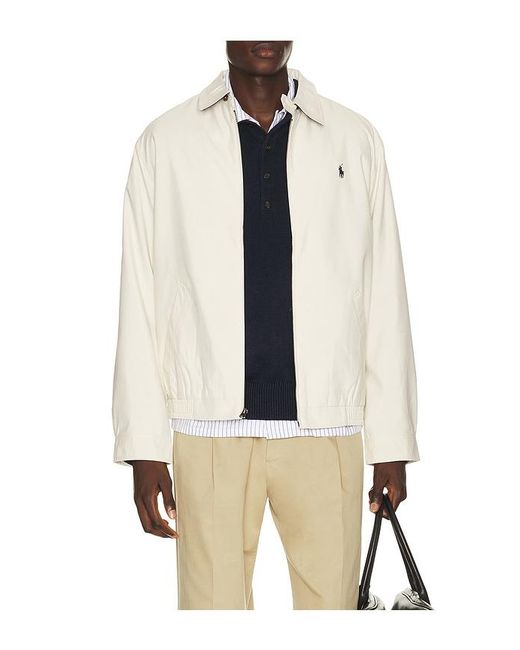 Polo Ralph Lauren Natural Polyester Twill Bi-Swing Windbreaker Jacket for men
