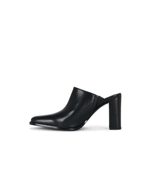 Jonathan Simkhai Black Carolyn Vachetta Leather Mule