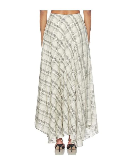 Lovers + Friends Natural Blake Maxi Skirt