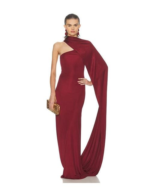 Helsa Red Jerseykleid The Muse