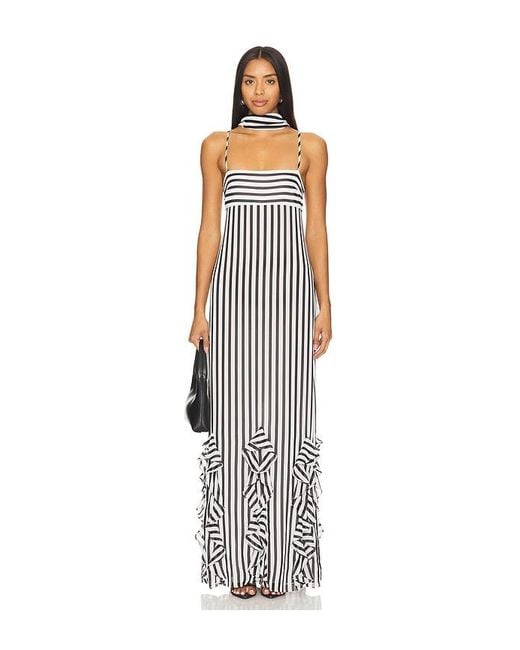 House of Harlow 1960 White X Revolve Nieve Maxi Dress
