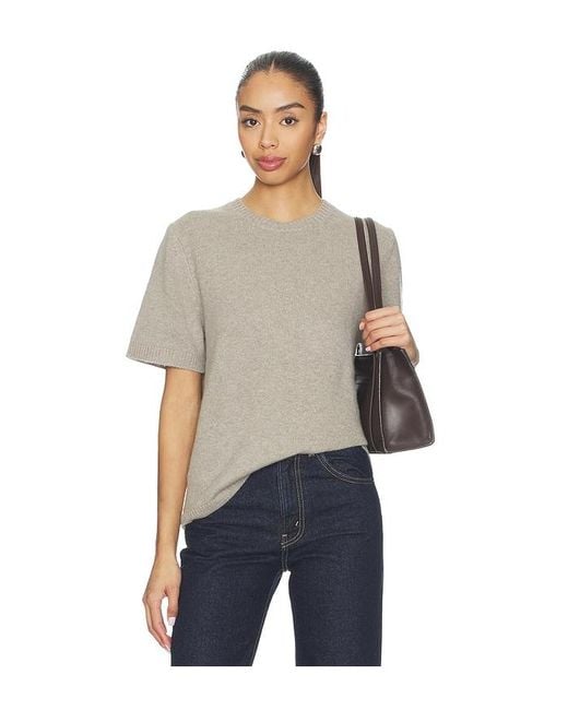 Soft Goat Blue Oversized T-Shirt