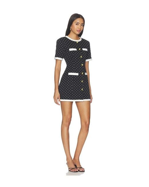 Maude Club Black Taylor Dress Dotted