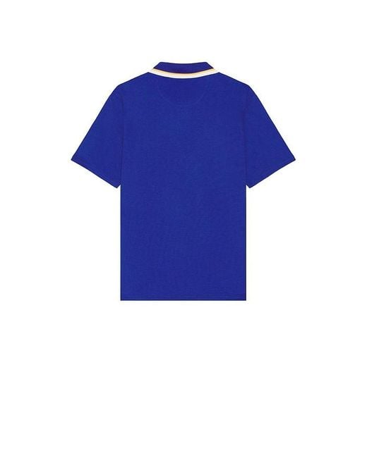メンズ Malbon Golf Grasse ポロシャツ Blue