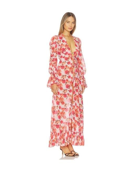Bananhot Red Berta Cover Up
