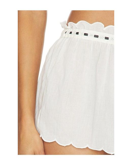LPA White Gracie Short