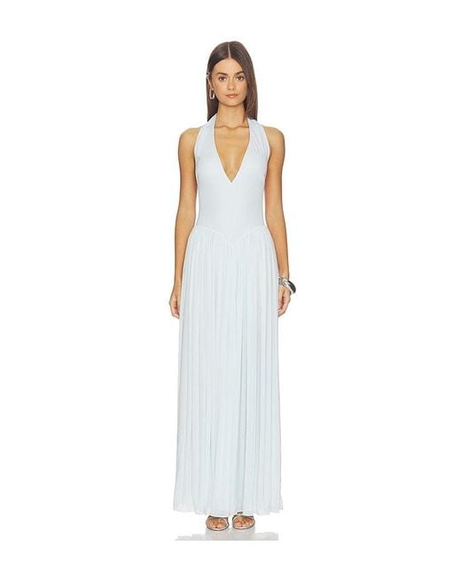 Misha White The Opelia Jersey Maxi Dress