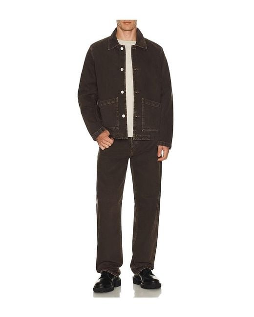 sunflower Black Worker Jacket for men