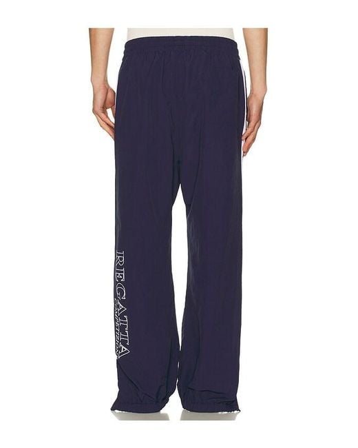 Rhude Blue Sailing Competition Cuffed Hampton Track Pants for men