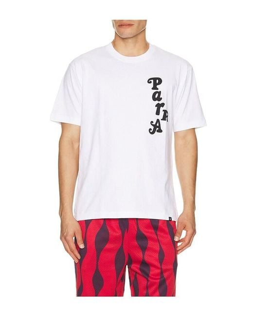 by Parra Red Atalanta T-Shirt for men