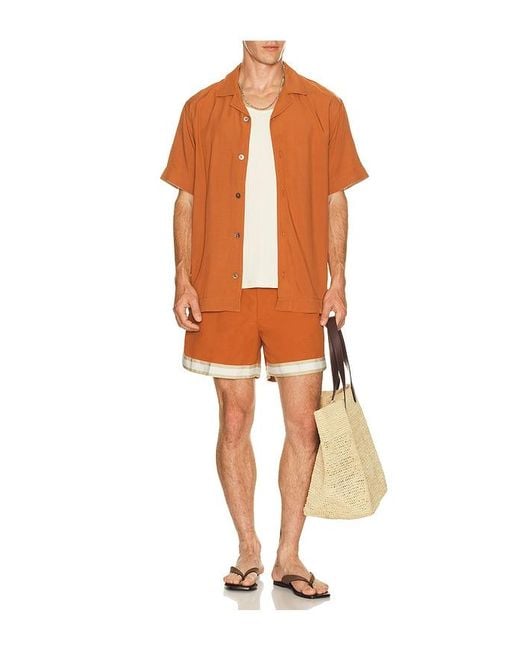 CHE Orange Valbonne Shirt for men