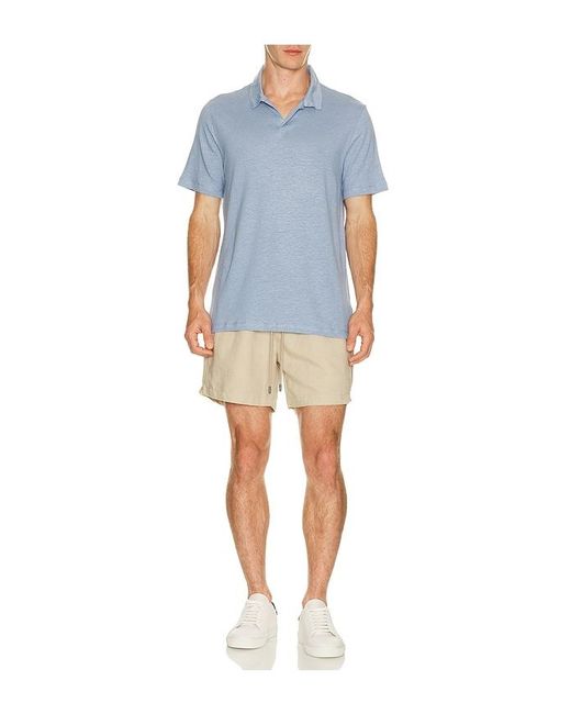 Onia Natural Air Linen Pull On Short 6 for men