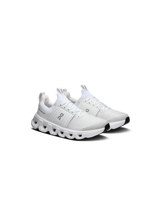 On Shoes White Youth Cloudswift Sneaker