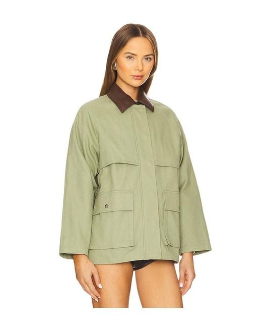 Lovers + Friends Green Peyton Jacket