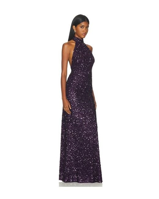 Silvia Tcherassi Purple Dido Dress