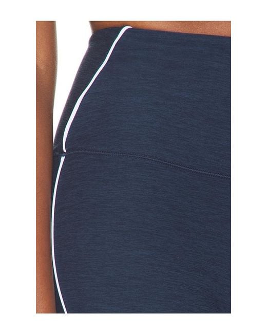 Beyond Yoga Blue Spacedye Streamline 5 Short