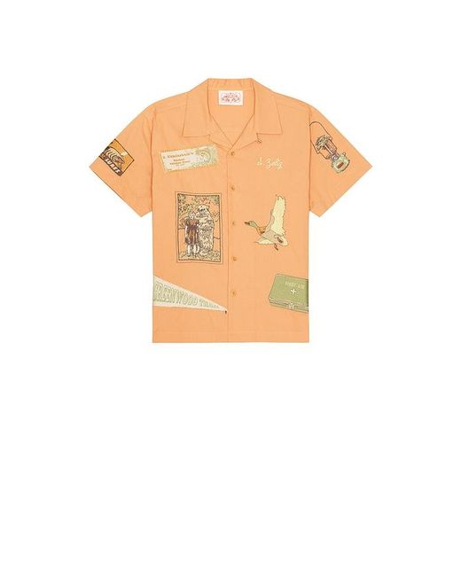 Samuel Zelig Orange Trail Camp Shirt for men