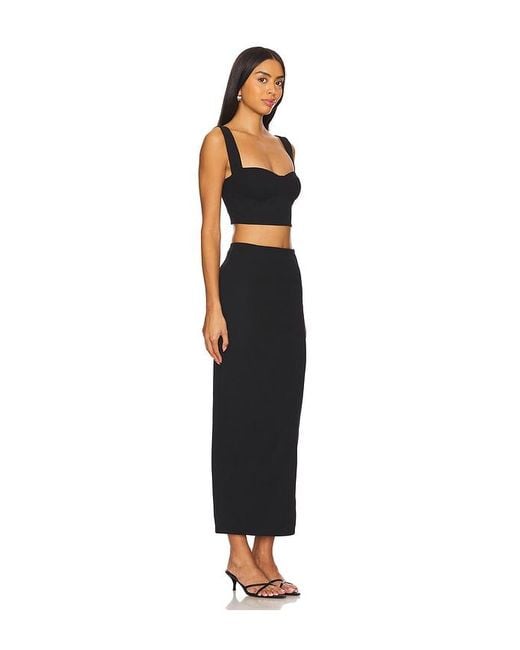 superdown Black Veneda Skirt Set