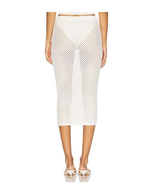 SER.O.YA White Soren Skirt