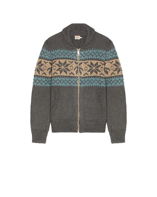 Faherty Brand Multicolor Surf To Snow Zip Cardigan for men