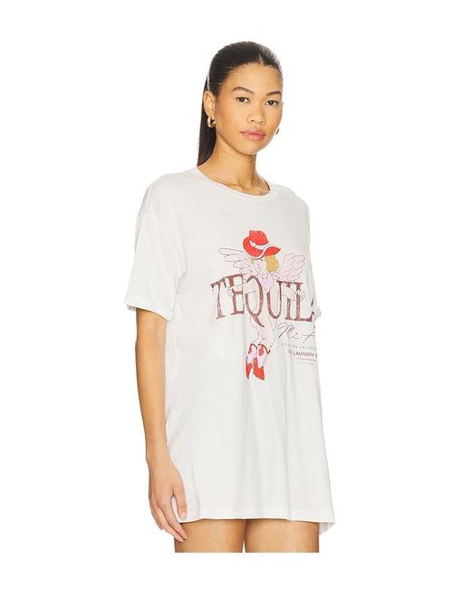 The Laundry Room Tequila Mi Amor オーバーサイズTシャツ White
