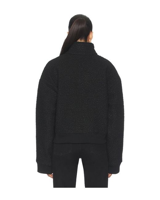 Lovers + Friends Black Emmie Sherpa Jacket