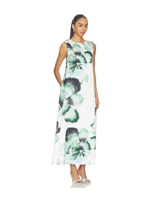 MISA Los Angles White Sylvie Dress