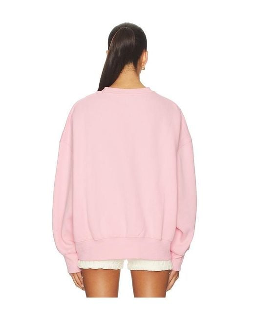 Gold Hinge Pink Wide Arm Sweatshirt