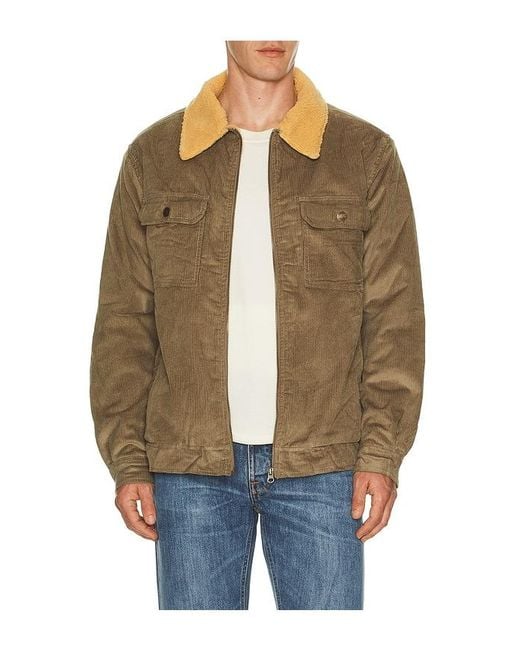 Critical Slide Blue Coastal Cord Jacket for men