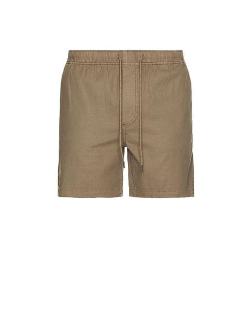 Faherty Brand Natural Essential Drawstring Short for men
