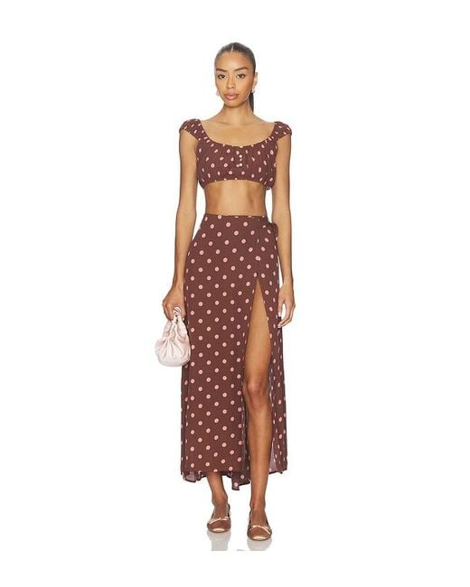 LSPACE Multicolor Ever Wrap Skirt