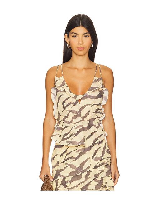 Dariah Top En Color Marrón Talla (También En 36/4, 38/6) IRO de color Natural