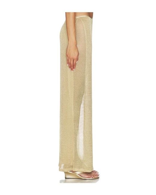 Tiger Mist Natural Cyrene Tie Maxi Skirt