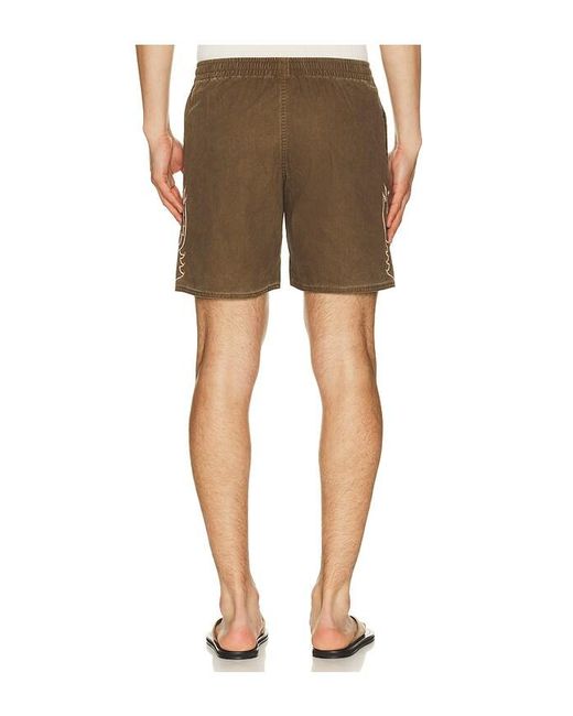 Rhythm Brown High Plains Jam Short for men