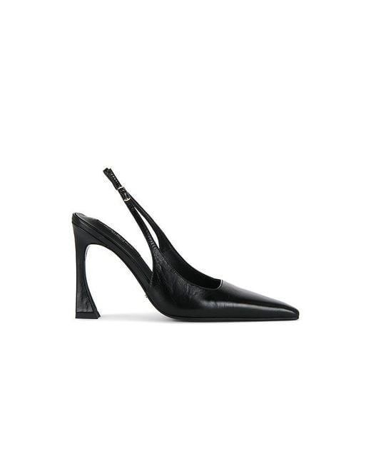 Tony Bianco Black Sassy Slingback Heel