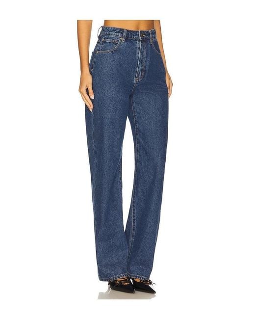 A.Brand Blue Carrie Straight Jeans