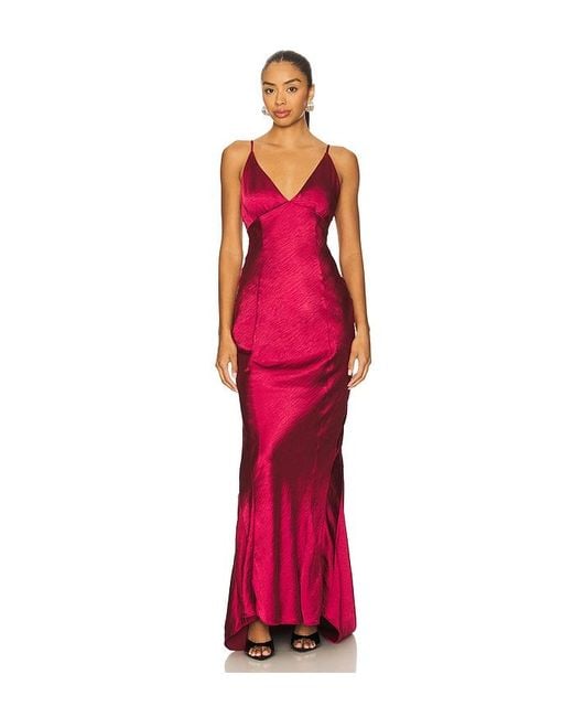 lovers and friends burgundy dress Lovers and Friends Tanya Mini Dress in Midnight Burgundy