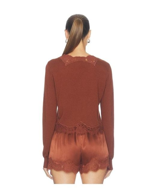 Cami NYC Red Sanders Cardigan