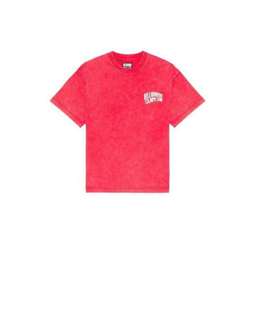 BBCICECREAM Red Faded Curve Tee for men