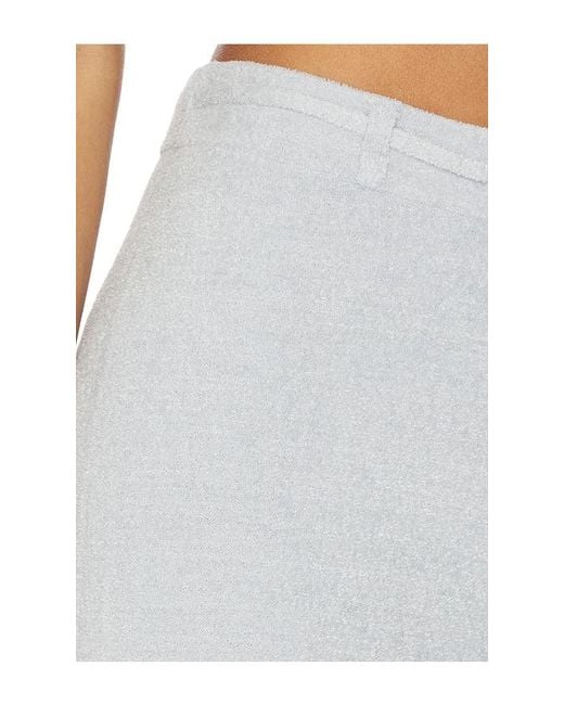 Barefoot Dreams White Cozychic Ultra Lite Tie Waist Relaxed Pant