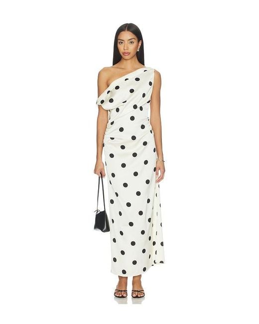 Lioness White Sweetheart Maxi Dress