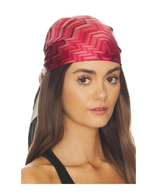 Missoni Red Foulard Scarf