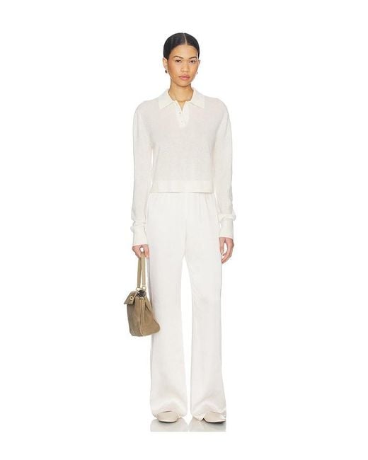 ÉTERNE White Barrett Sweater
