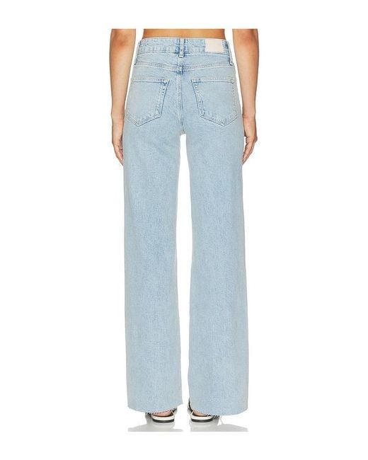 PAIGE Blue Anessa Welt Stitch Jeans