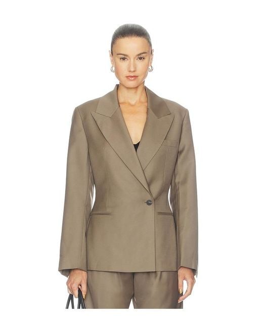 Rohe Brown Hourglass Shaped Blazer